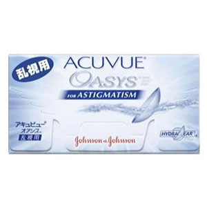 アキュビューオアシス乱視用　6枚
